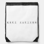 Merry Christmas  Drawstring Backpack