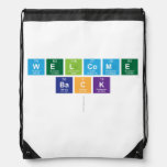 Welcome
 Back
   Drawstring Backpack