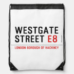 Westgate street  Drawstring Backpack