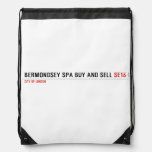 Bermondsey spa buy and sell  Drawstring Backpack
