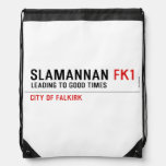 Slamannan  Drawstring Backpack