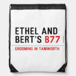 ETHeL and Bert’s  Drawstring Backpack