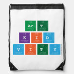 act
 kid
 vity  Drawstring Backpack