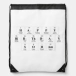 Happy
 Birthday
 Soham  Drawstring Backpack
