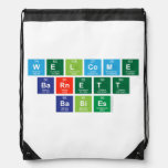 Welcome
 Barnett
 Babies  Drawstring Backpack
