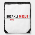 BUCAKLI  Drawstring Backpack