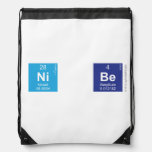 Ni BE  Drawstring Backpack