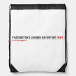 Paddington's London Adventure  Drawstring Backpack