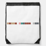 Happy Birthday James   Drawstring Backpack