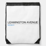 Leamington Avenue  Drawstring Backpack