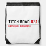 TITCH ROAD  Drawstring Backpack