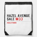 Hazel Avenue  Sale  Drawstring Backpack