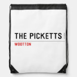 the picketts  Drawstring Backpack