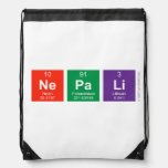 nepali  Drawstring Backpack