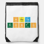 Hasta    
 pronto   Drawstring Backpack