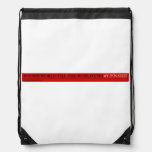 Boomieworld till the world end  Drawstring Backpack