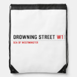 Drowning street  Drawstring Backpack