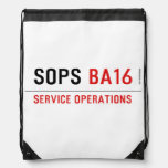 SOPS  Drawstring Backpack
