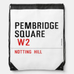 PEMBRIDGE  SQUARE    Drawstring Backpack