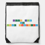 keep calm 
 and 
 love chemistry  Drawstring Backpack