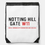 notting hill  gate  Drawstring Backpack