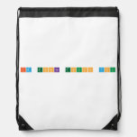 im gonna touch you  Drawstring Backpack