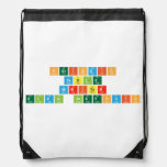 Periodic
 Table
 Writer
 Eldin Aletovic  Drawstring Backpack