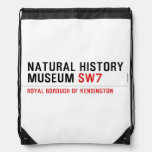 natural history museum  Drawstring Backpack