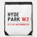 HYDE PARK  Drawstring Backpack