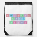 Periodic
 Table
 Writer  Drawstring Backpack