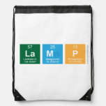 Lamp  Drawstring Backpack