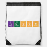 French  Drawstring Backpack