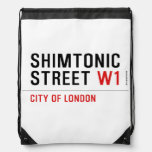 Shimtonic Street  Drawstring Backpack