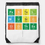 Pastel 
 music
 clothes
   Drawstring Backpack