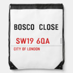 BOSCO  CLOSE    Drawstring Backpack