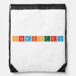 chemistry  Drawstring Backpack