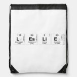 leslie  Drawstring Backpack