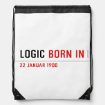  Logic  Drawstring Backpack