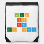 SNEH
 IS 
 HERE
 TO STAY  Drawstring Backpack