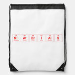 Materials  Drawstring Backpack