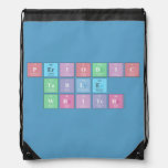 Periodic
 Table
 Writer  Drawstring Backpack