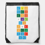 abc
 def
 ghi
 jkl
 mno
 pqr
 stu
 vwx
 yz  Drawstring Backpack
