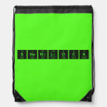 Sherlock  Drawstring Backpack