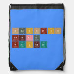 Periodic
 Table
 Writer  Drawstring Backpack