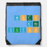WOTO
 AND
 VUYOH  Drawstring Backpack