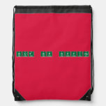 OUT OF OFFICE  Drawstring Backpack
