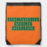 Periodic
 Table
 Writer  Drawstring Backpack