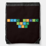 Hanie loraine
 loves
 you   Drawstring Backpack