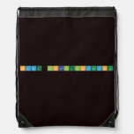 hanie lorainelovesyou   Drawstring Backpack