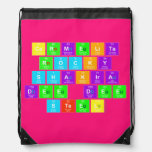 carmelita 
 rocky
 shakira
 dee dee
 steel  Drawstring Backpack